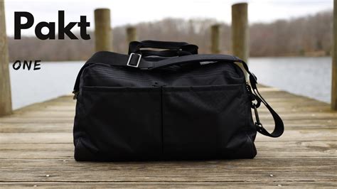 pakt one vs duffel bag.